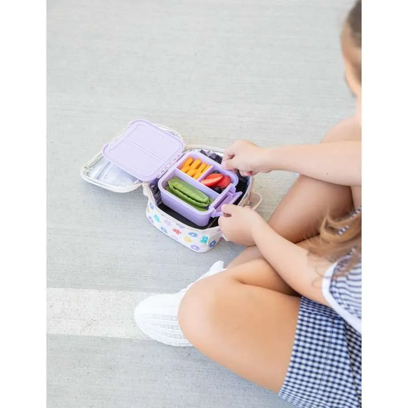 MontiiCo Bento 2 - Snack box - Lilac