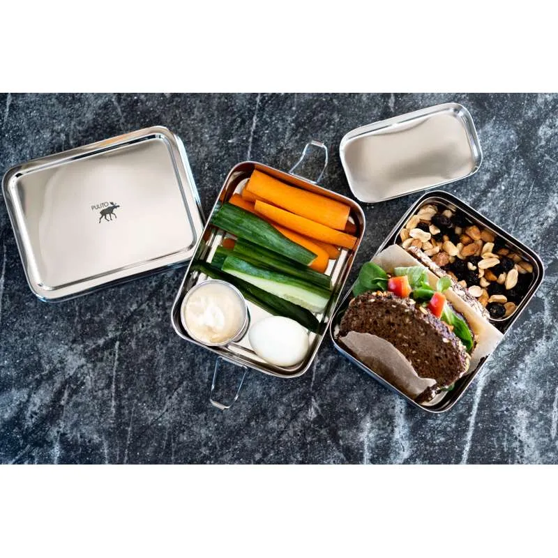 Pulito PureLunchBox Lunchbox - Stainless Сплав - 3--1 - Large