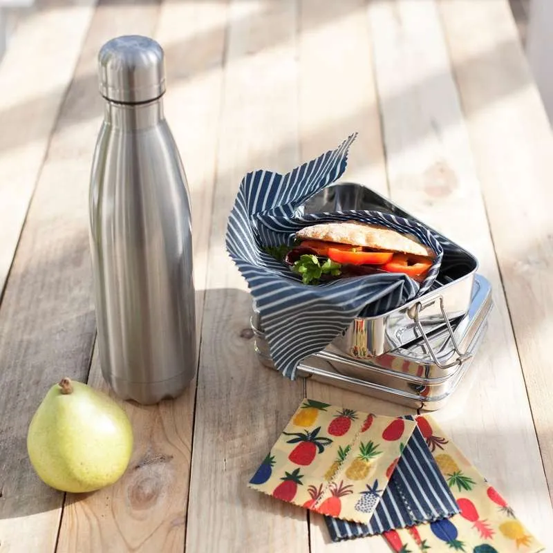 Pulito PureLunchBox Lunchbox - Stainless Сплав - 3--1 - Large