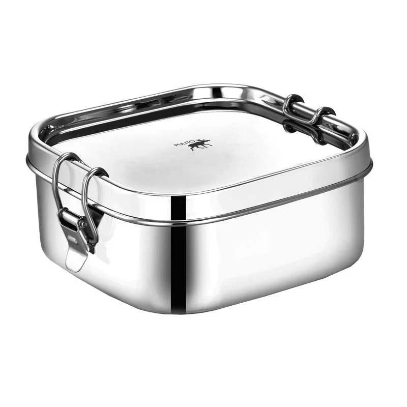 Pulito PureLunchBox Lunchbox - Stainless Сплав - Airtight - Square
