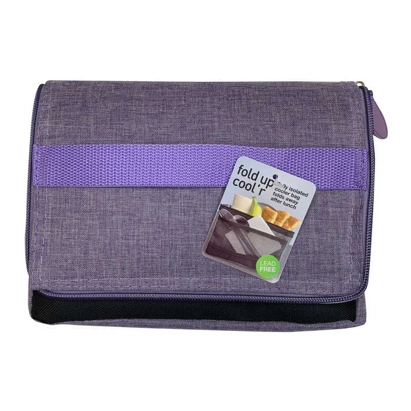 Sistema Cooler Bag - Maxi Fold Lunch Bag - Light Purple