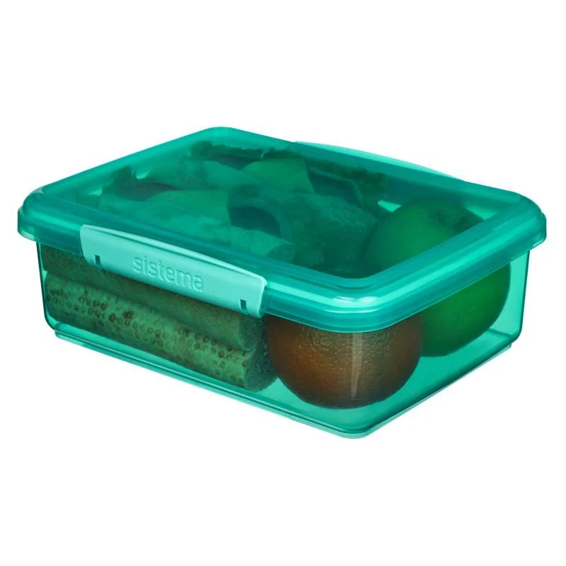 Стенен стелаж Sistema Lunch box - Lunch - 2L - Minty Teal