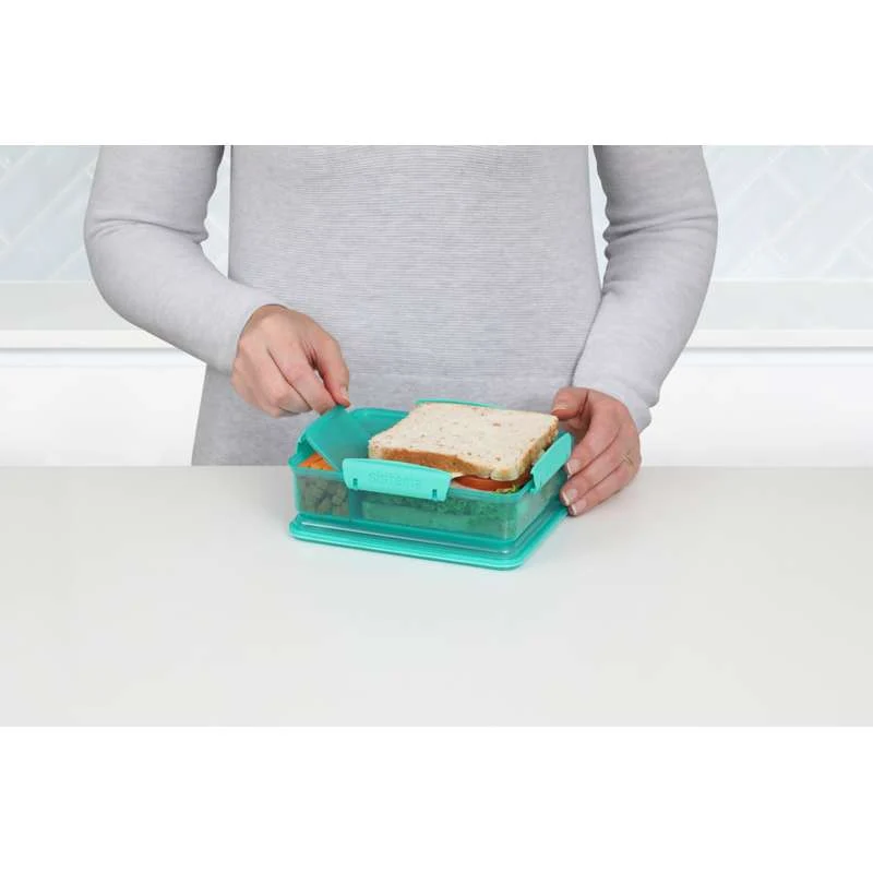 Sistema Lunchbox - Snack Attack Duo Lunch - 975ml - Minty Teal