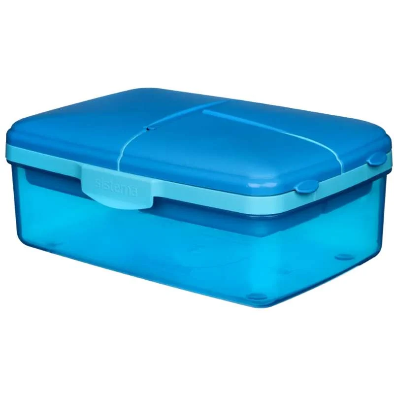 Sistema Lunchbox Water Bottle/Cooling Element - Slimline Quaddie - 1.5L - Индиго