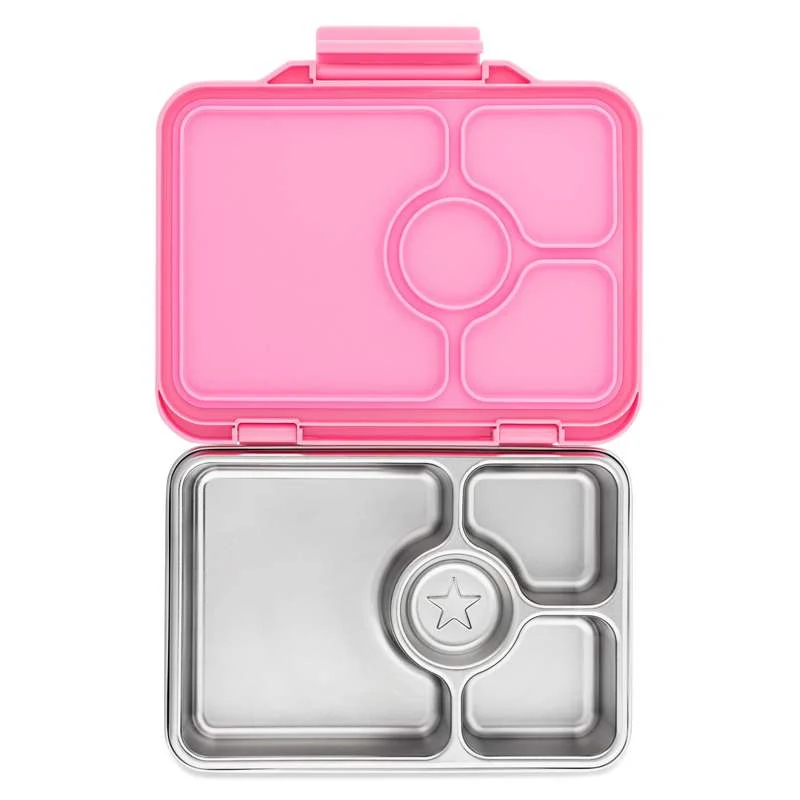 Yumbox Lunchbox - Presto Stainless Неръждаема - 4 compartments - Versaille Rose