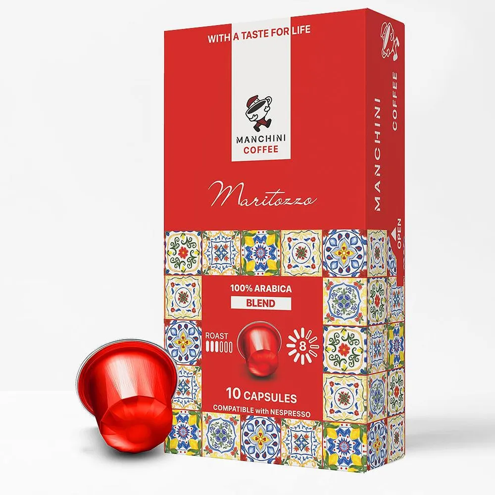 Manchini Coffee MARITOZZO капсули съвместими с Nespresso 10бр.
