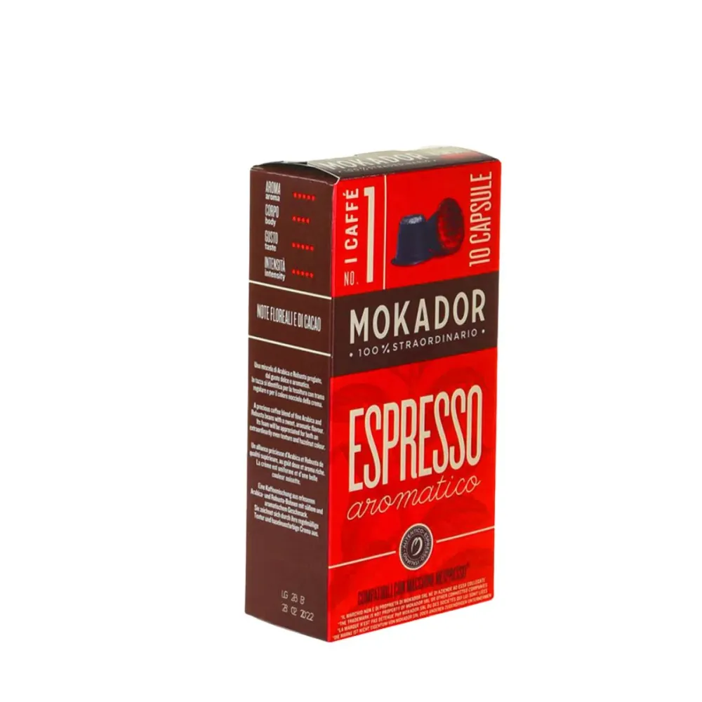 Mokador Espresso Aromatico кафе капсули за NESPRESSO кафемашина, 10 бр