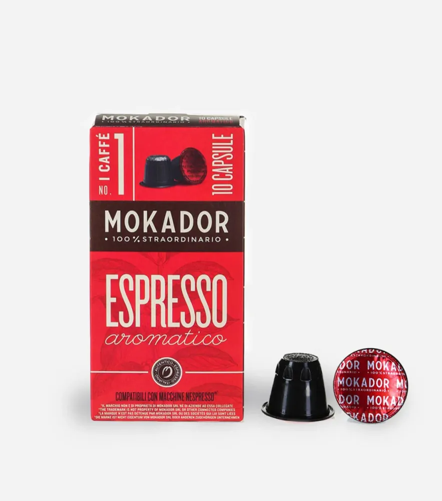 Mokador Espresso Aromatico кафе капсули за NESPRESSO кафемашина, 10 бр