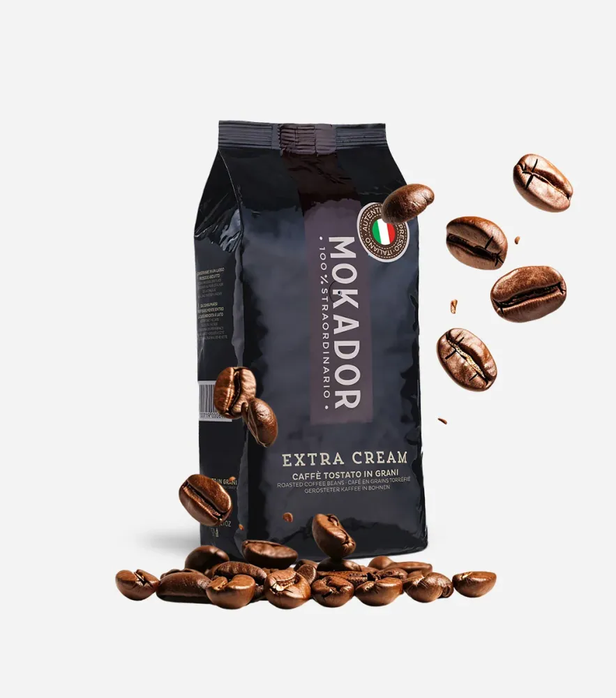 Mokador Extra Cream кафе на зърна, 1 кг