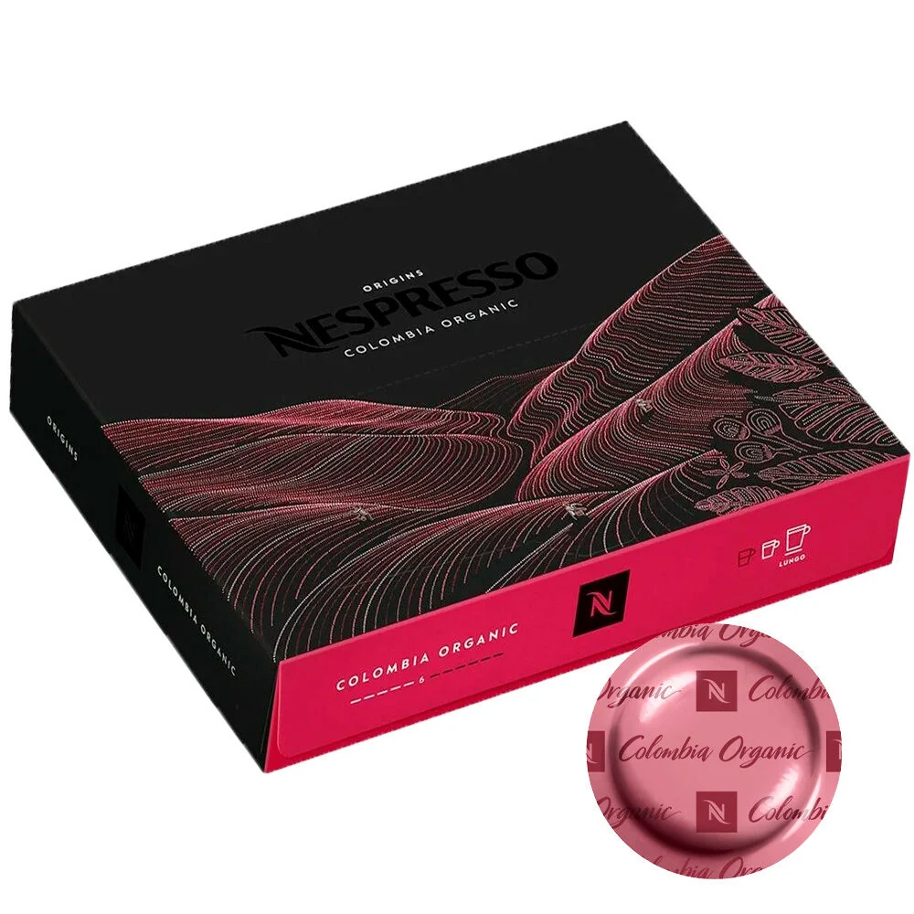 Nespresso pro Colombia Organic, 50 кафе падове