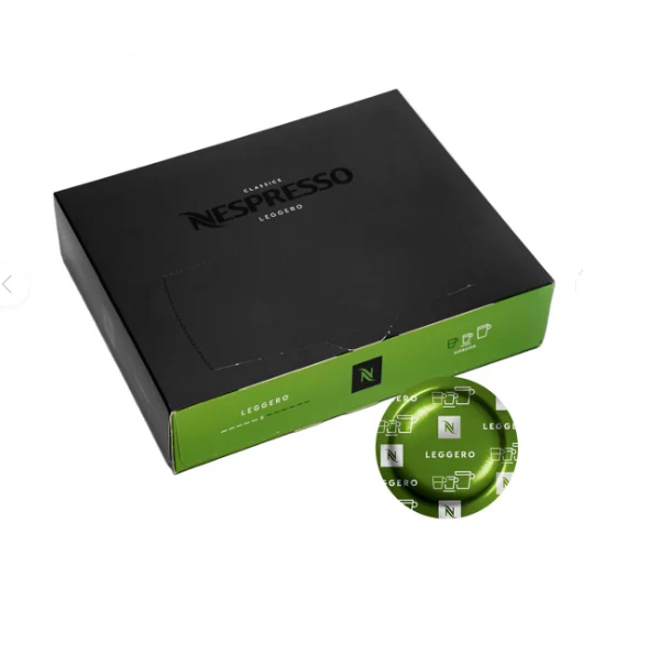 Nespresso pro Leggero, 50 кафе падове