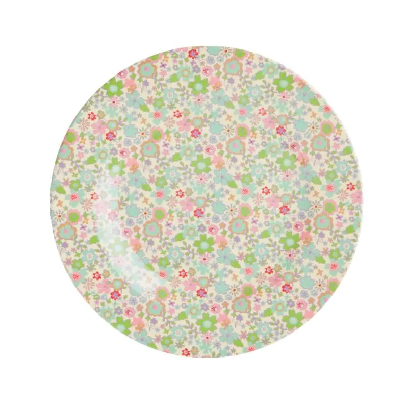 RICE Plate - Дребна - Pastel Fall Floral Print