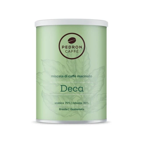 Pedron Caffe DECAFFEINATED мляно кафе в метална кутия, 250 гр