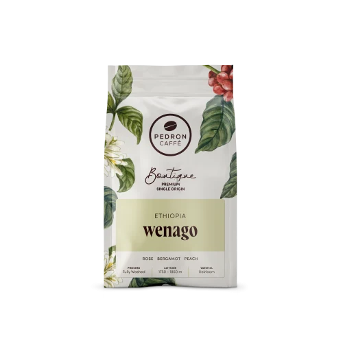 Pedron Caffe Ethiopia Wenago кафе на зърна, 250 гр