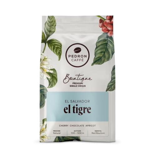 Pedron Caffe SALVADOR EL TIGRE кафе на зърна, 250 гр
