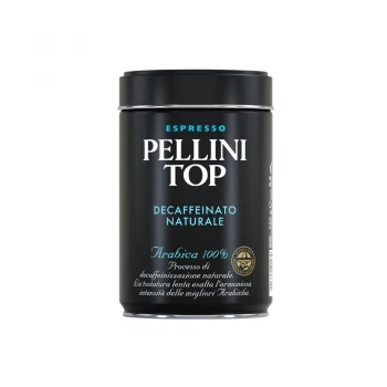 PELLINI Decaf Top 100% Арабика безкофеиново мляно кафе, 250 гр