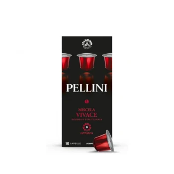 Pellini Vivace кафе капсули съвместими с Nespresso кафемашини, 10 бр