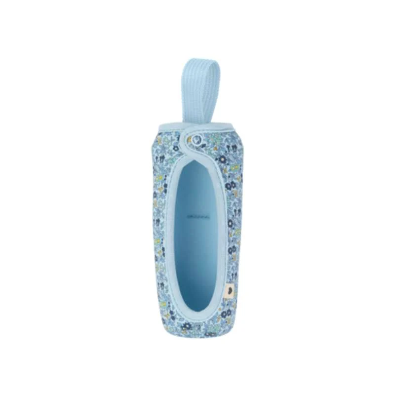 BIBS Bottle - Sleeve Baby Bottle - Large - 225 ml. - Chamomile Lawn/Baby Индиго