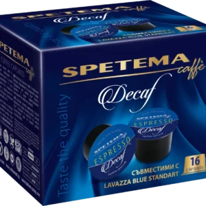 Spetema Decaf кафе капсули съвместими с Lavazza blue кафемашини, 16 бр