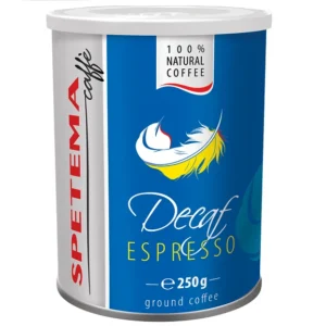 Spetema Decaffeinato Espresso мляно кафев метална кутия, 250 гр