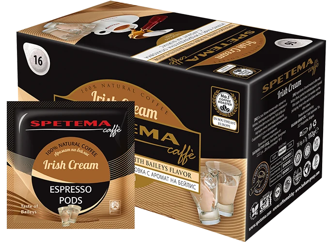 Spetema Irish Cream дози кафе, 18 бр