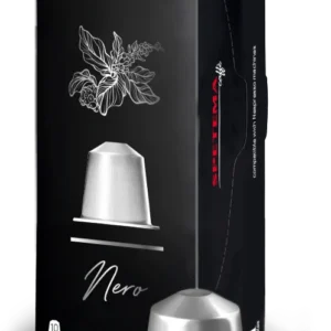 Spetema Nero кафе капсули съвместими с Nespresso кафемашини, 10 бр