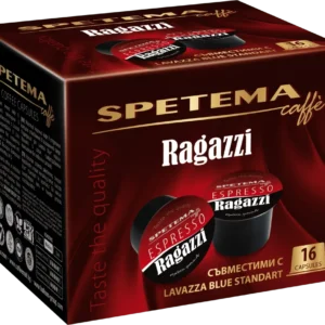 Spetema Ragazzi кафе капсули съвместими с Lavazza blue кафемашини, 16 бр