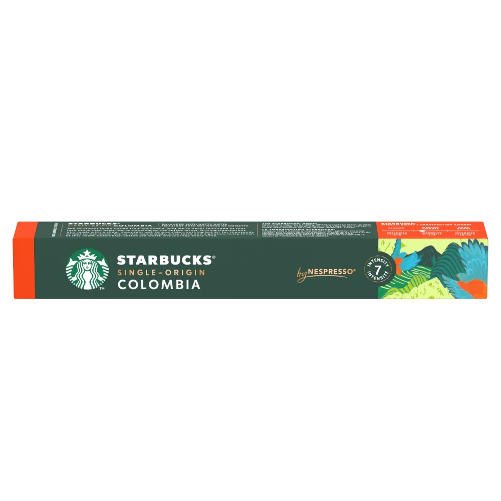 STARBUCKS Single-Origin Colombia, 10 бр. кафе капсули за NESPRESSO кафемашини