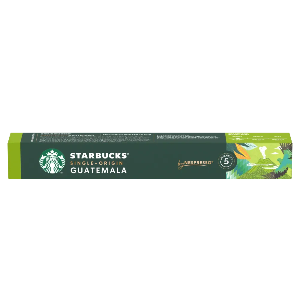 STARBUCKS Single-Origin Guatemala, 10 бр. кафе капсули за NESPRESSO кафемашини