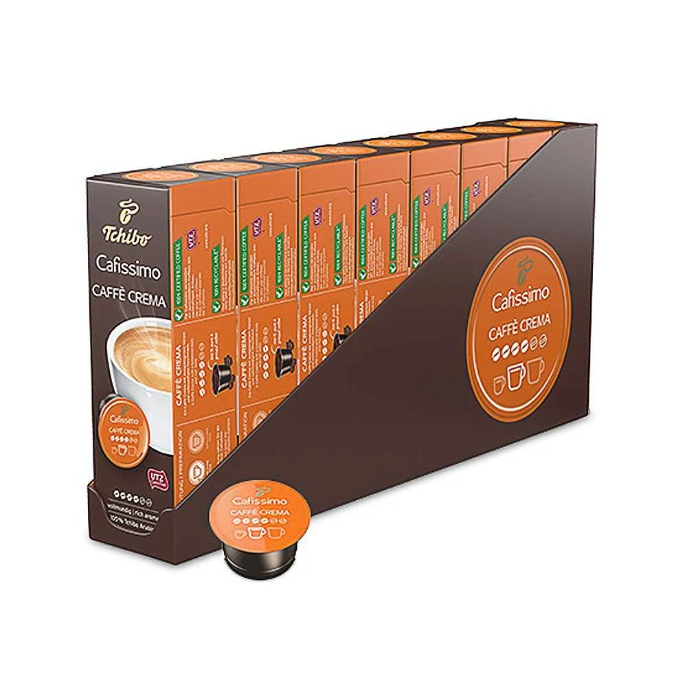 Box Tchibo Cafissimo Caffè Crema Rich Aroma кафе капсули за Caffitaly кафемашини, 8x10 бр