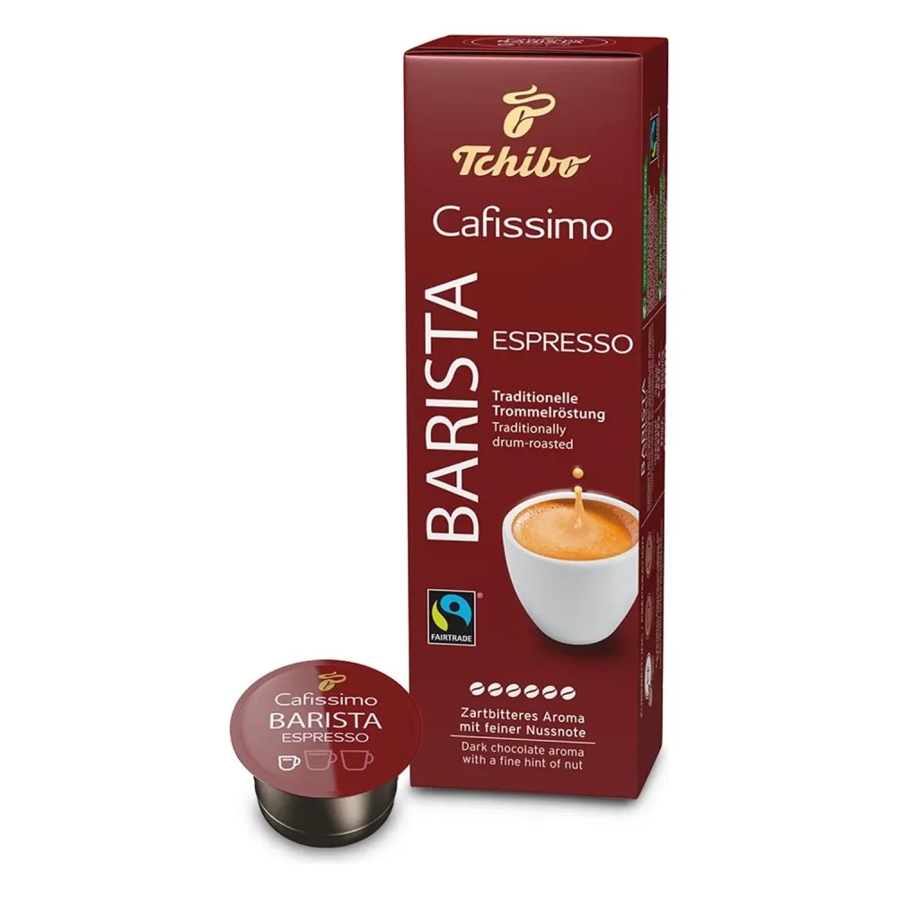 Tchibo Cafissimo Barista Espresso кафе капсули за Caffitaly кафемашини, 10 бр