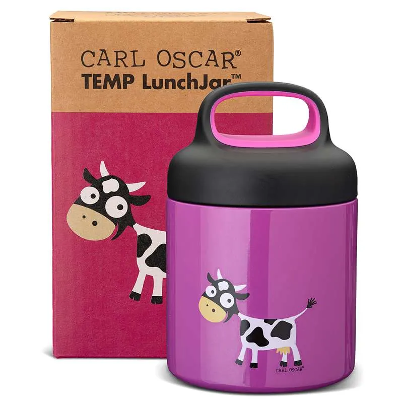 Carl Oscar LunchJar Termobeholder - 0.3L - Ko - Lilla