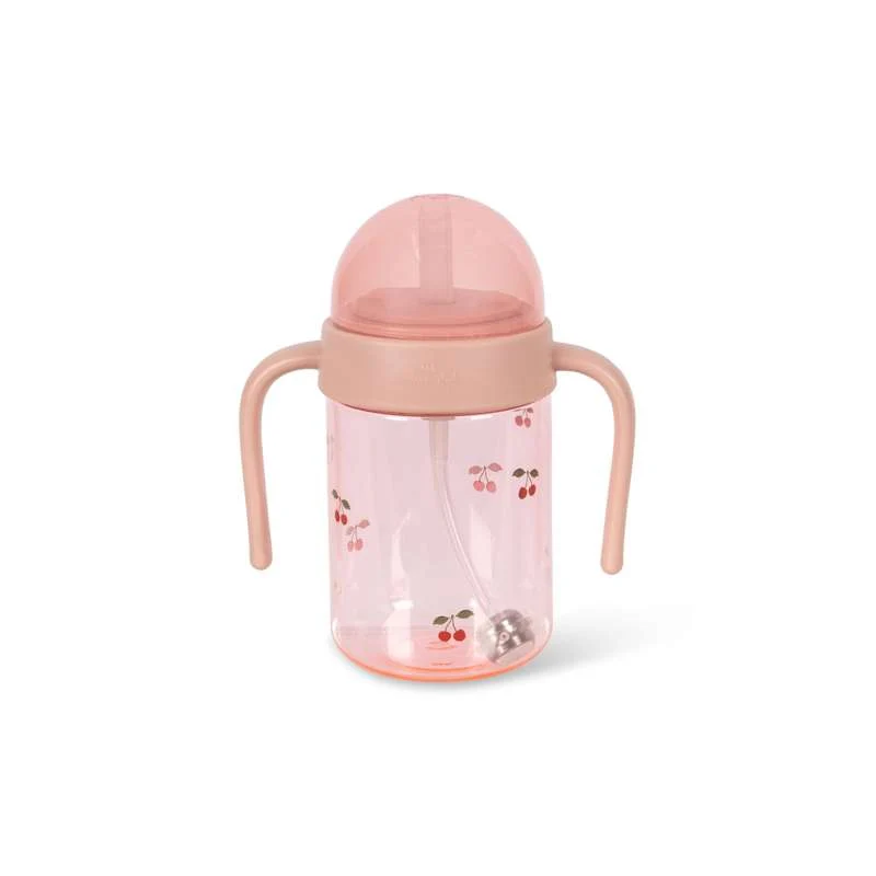 Konges Sløjd Drikkedunk m. Håndtag - Cherry Blush