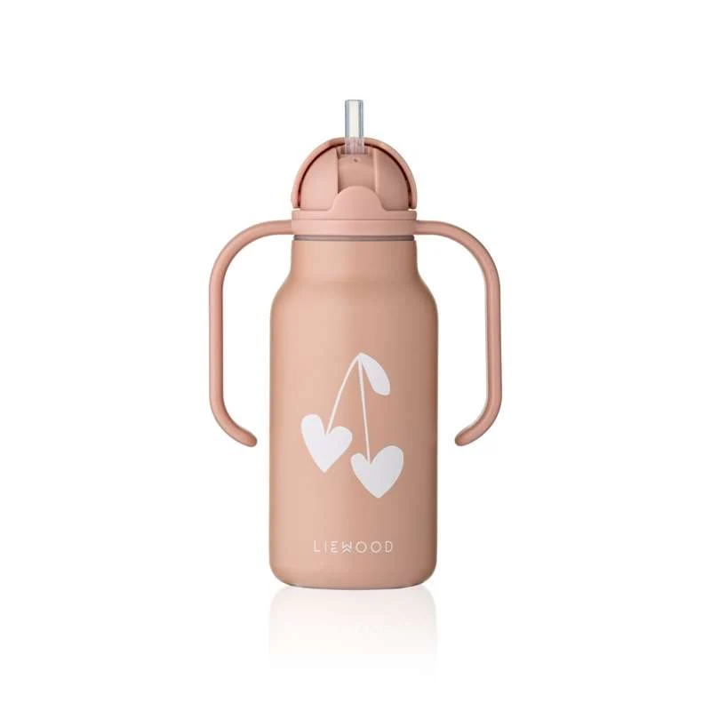 Liewood Kimmie Drikkeflaske - Rustfrit Stål - 250ml - Sweethearts/Pale Tuscany