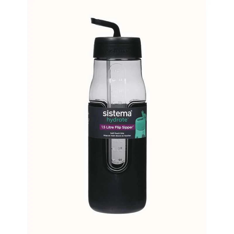 Sistema Flip Sipper Bottle Drikkedunk - 1.5L - Black