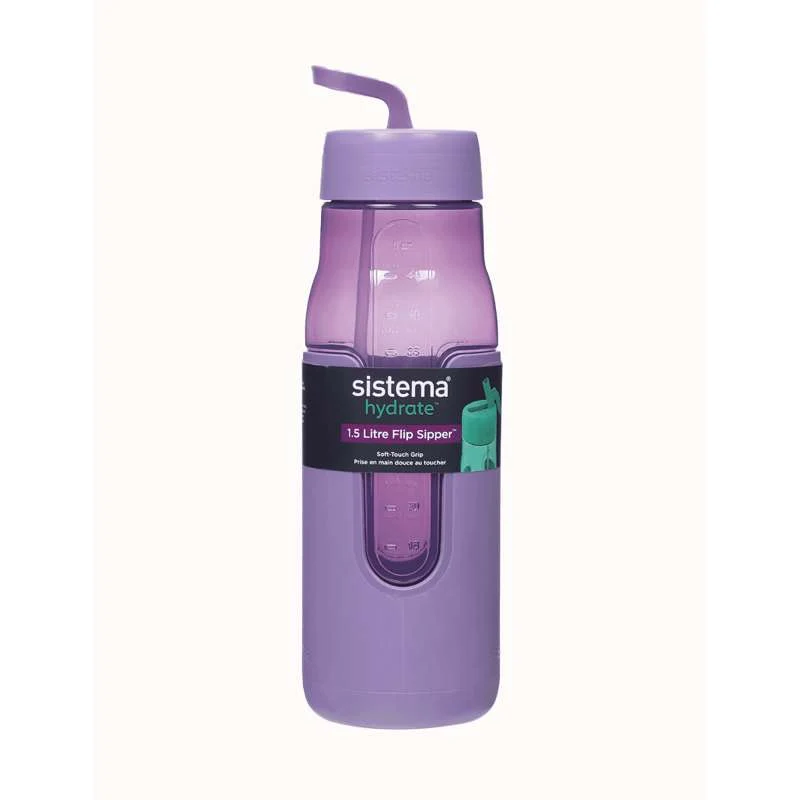 Sistema Flip Sipper Bottle Drikkedunk - 1.5L - Misty Purple