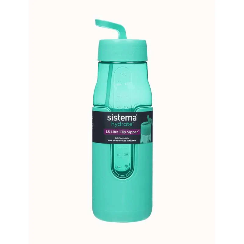 Sistema Flip Sipper Bottle Drikkedunk - 1.5L - Minty Teal