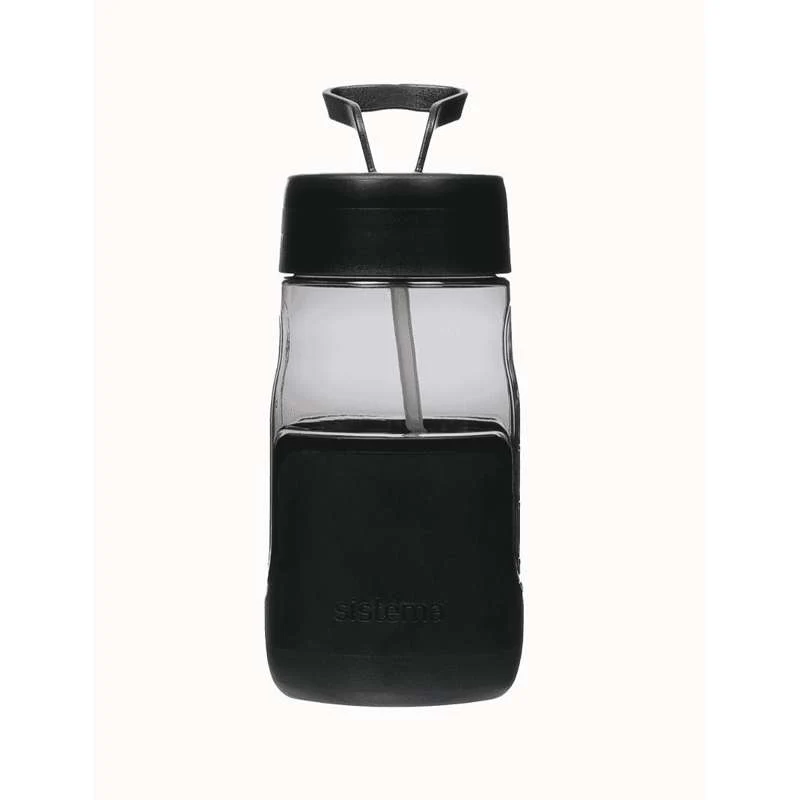 Sistema Flip Sipper Bottle Drikkedunk - 700ml - Black