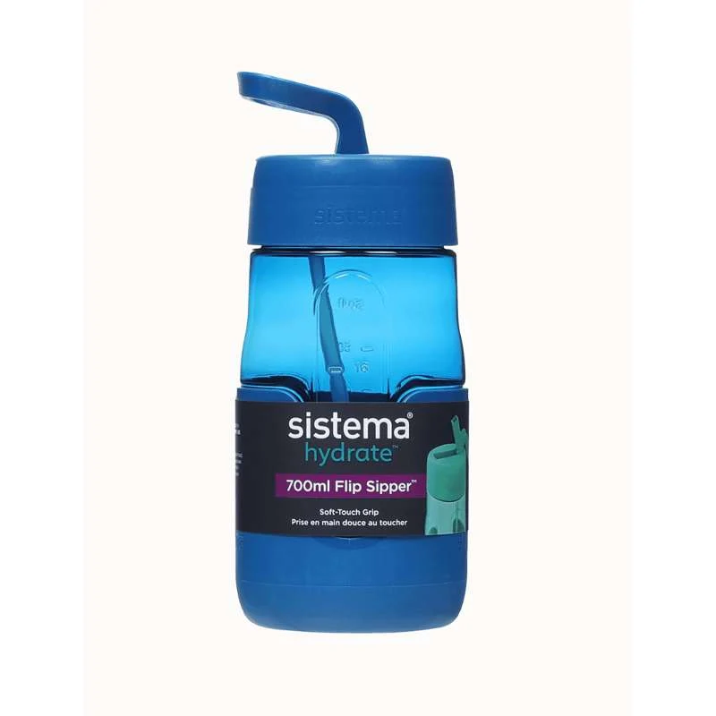 Sistema Flip Sipper Bottle Drikkedunk - 700ml - Ocean Лазурен