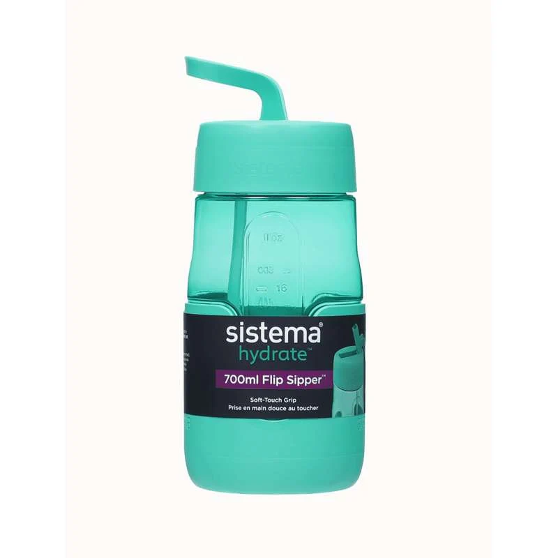 Sistema Flip Sipper Bottle Drikkedunk - 700ml - Minty Teal