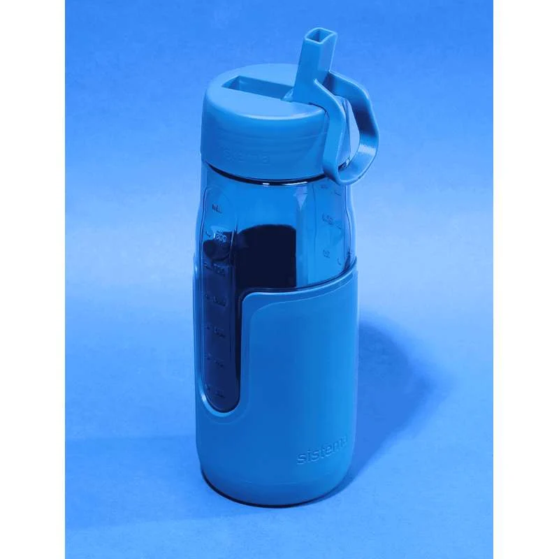 Sistema Flip Sipper Bottle Drikkedunk - 1L - Ocean Лазурен