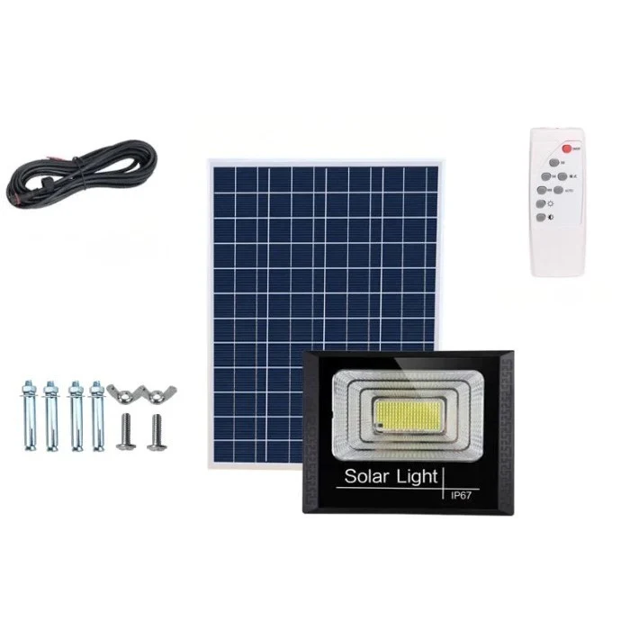 Соларна улична лампа 100 LED 30 W | EcoStreet