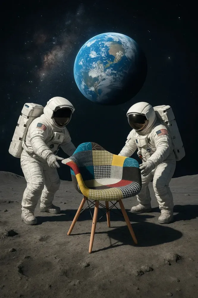 Трапезен стол Тея пачуърк 1 Комплект 4 броя