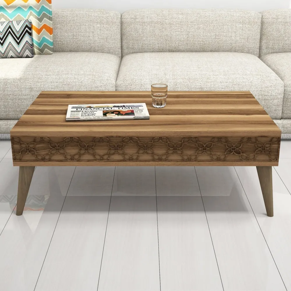 Холна маса Платания цвят орех 105x60x36.6см