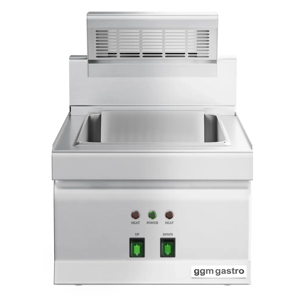 Професионален отоплител за пържени картофи - 1,17kW - GN 1/1 - настолен