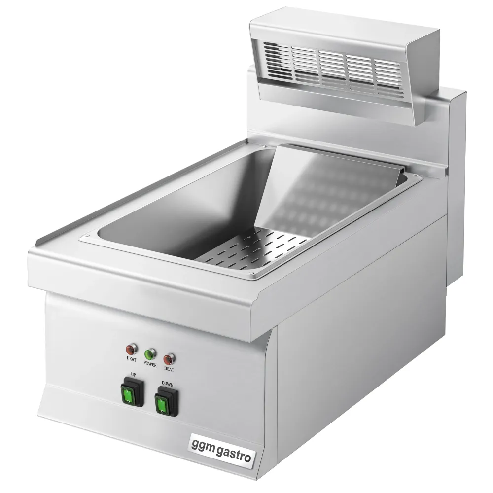 Професионален отоплител за пържени картофи - 1,17kW - GN 1/1 - настолен