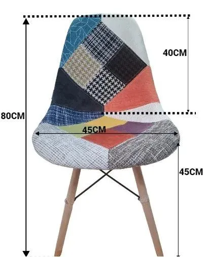 Трапезен стол ИВИ син пачуърк