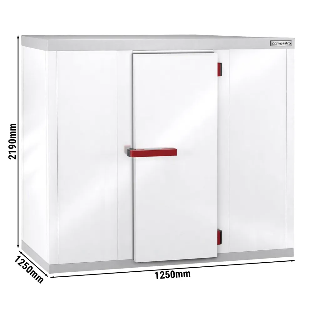 Минусова хладилна камера - 1250x1250mm - 2,15m³
