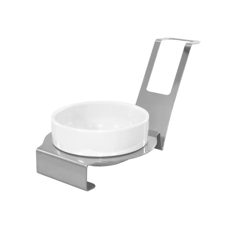 (3 бр.) Поставка за черпак - Кръгла - Неръждаема стомана - Ø140mm, H145mm