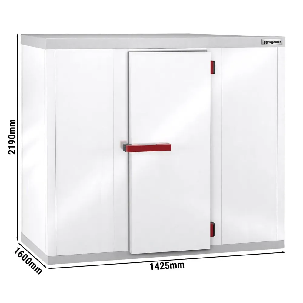 Минусова хладилна камера - 1425x1600mm - 3,34m³